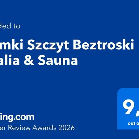 Шале Szczyt Beztroski Z Balia I Sauna Podhale